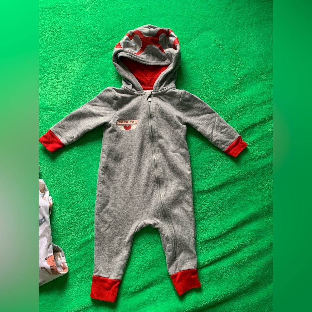 Cat and jack Valentine’s Day onesie